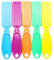 1 Pcs Nail Brush Long Handle Hard Hair Nail Hand Scrubbing Cleaning Brushrandom Color