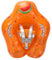 Baby Schwimmring Kinderschwimmhilfe geeignet für Kinder von 3 Monate bis 4 Jahre mit Sonnendach (Update-Orange, L)