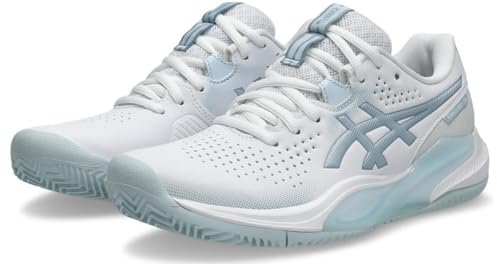 ASICS Damen Gel-Challenger 15 Clay Sneaker, White Sky, 43.5 EU