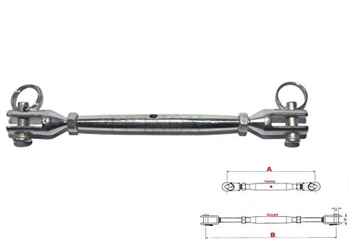 Ridoir Design 120 mm Estrich-Abschluss M5 Edelstahl A4 Geländer