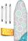 Smart&Gentle Housse Table à Repasser - M / 115x35 cm, Tissu Technologie Réfléchissante, 3 Clips de Fixation, Housse Table a Repasser Montage Rapide