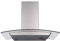 SIA 60cm Curved Glass Stainless Steel Chimney Cooker Hood Kitchen Extractor Fan
