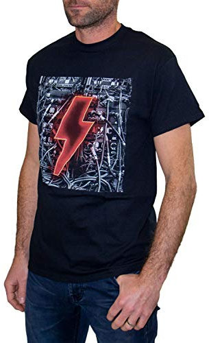 AC/DC Herren Power Up T-Shirt, Flash, 5XL