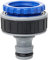 TATAY Racor de Grifo Hembra 1 pulgadas -3/4 pulgadas Premium, Conector Universal, Protección Solar, Fácil Instalación, Gris - Negro