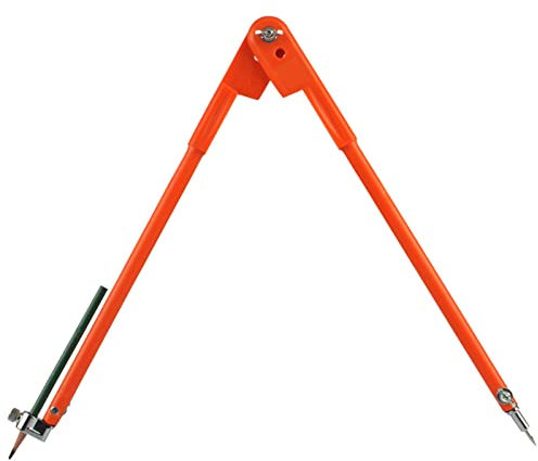 Winnfy Professional Woodworking Compass, Metal, Adjustable Radius, 40x150cm, For Math, Geometry, Art, Drafting, Woodworking