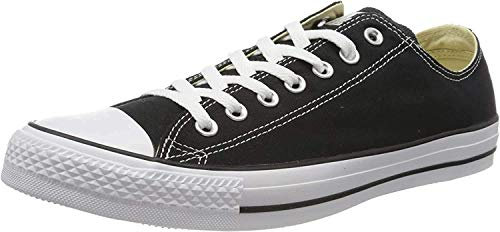 Converse Women's Chuck Taylor All Star Sneaker, Black White, 3.5 UK