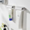 CORNERIA 2pcs Hanging Toothpaste Tube Squeezer with Magnet Force，Self-Adhesive Rolling Tube Toothpaste Dispenser - Premium ABS Plastic Toothpaste Squeezer Dispenser