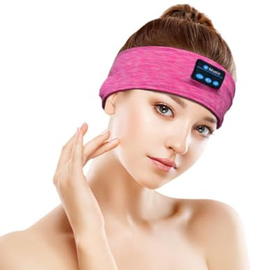 Dpofirs Sleep Headphones Bluetooth Headband, Wireless Soft Sleeping Headphones, Cool Tech Gifts for Men Women, Headband Headphones for Running Workout Insomnia Yoga