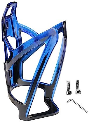 Baoblaze Fahrrad-Wasserflaschenhalter, Wasser-Getränkehalter, Rack-Montage, langlebige Halterung, Leichter Fahrrad-Flaschenhalter für Fahrrad, Blau