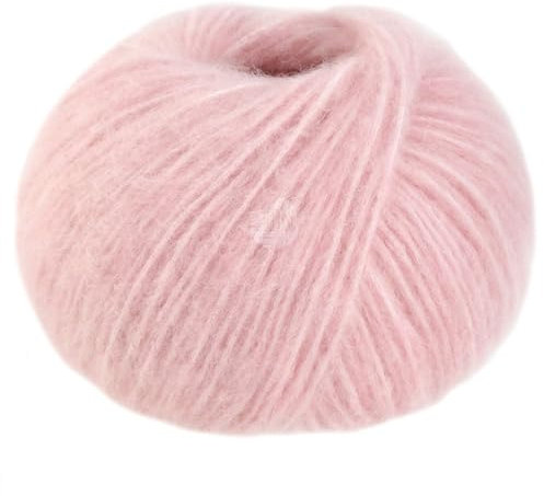 LANA GROSSA Alpaca Air | Leichtes Alpaka-Schlauchgarn | Handstrickgarn aus 62% Alpaka (Baby), 27% Polyamid & 11% Schurwolle (Merino Fein) | 50g Wolle zum Stricken & Häkeln | 140m Garn 4