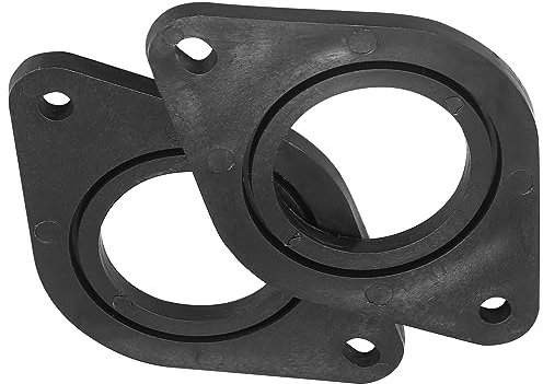 MACHSWON 2Pcs Plastic Car Tweeter Speaker Mounting Adapter Bracket Rings Black for Toyota for Subaru for Lexus