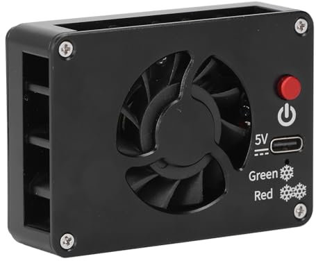 Fockety Kamera-Lüfter, Halbleiter-Kondensator-Kamera-Kühlkörper, Kamera, Externes Kühlsystem für 7M4 ZVE1 A6700 A7C2 ZV E10 ZV A7C XS10 XT4 X H2S R5 R6 R7 R8 90D R6 R7