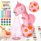 KETIEE Projecteur de Dessin pour Filles et Enfants avec 96 Motifs, projecteur d'art Licorne pour Dessin Jouet Dessin Peinture pour Filles de 3, 4, 5, 6, 7, 8, 9 Ans, Rose