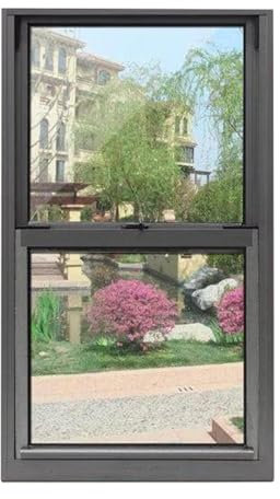 Finestre finestra scorrevoli Finestra A Ghigliottina In Alluminio Con Serratura E Zanzariera, Finestre Larghe Per Pollai/ Piccionaie/ Anatre/ Case Per Animali/ Case Sugli Alberi, Nero(WxH 18x56 in/45x