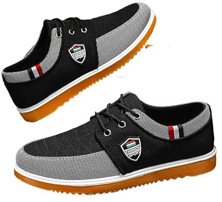SWZEC Bergxperten Orthoroz - ergonomische schmerzlindernde Komfortschuhe - das Original (Schwarz,45)