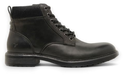 Windsor Smith Chelsea Chukka-Stiefeletten Für Herren aus Schwarzem Leder – Beau