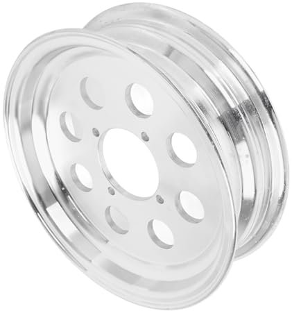 Yechiry 10 Inch Motorcycle Front Wheel Rim, Fine Polishing Aluminium Alloy Wheel Hub, Motorcycle Wheel Rim for Monkey Z50 Z50R Z50J Bike