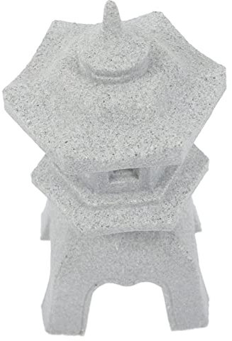 Toddmomy 1stück Aquarium Dekoration Steinlaternen Ornament Japanische Zen Garten Statue Für Fischbecken Mikroszenen Deko