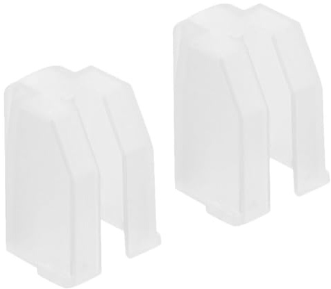 Didiseaon 2pcs Turntable Stylus Protection Covers, Record Player Needle Cover in Plastic, Easy to Install and Remove, for Vinyl Record Player Needle Protection
