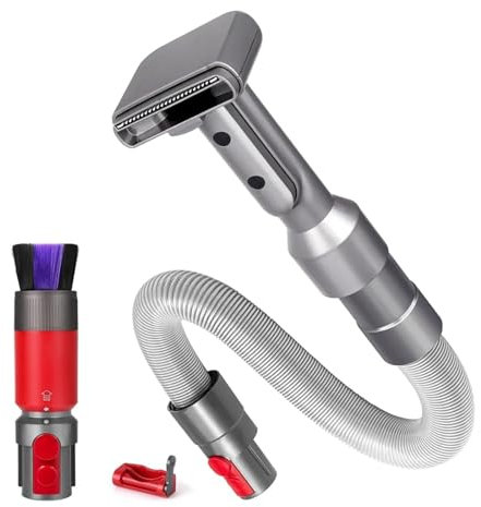 Outil de toilettage for chien, brosse à épousseter, tuyau flexible, compatible avec les aspirateurs Dyson ,V7, V8, V10, V11, V15