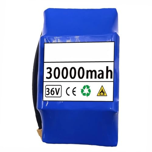 36V Lithium-Ionen-Akkus Für Zweiradroller 30AH 10S2P wasserdichte PVC-Lithium-Ionen-Akkus Für Zweiradroller Li-Ionen-Batterie Ohne Ladegerät XT60