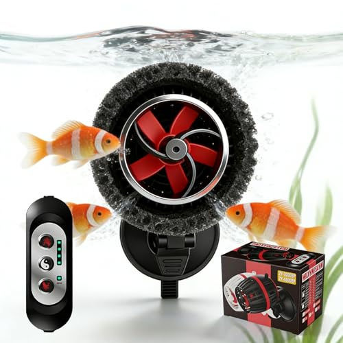 Pompa di Movimento Acquario, 70 x 50mm Wave Maker Pompa di Circolazione, Pompa per Produttore di Onde D'acquario, Pompa di Flusso per Acquari Ad Onda Wave Maker per Acquari d'Acqua Dolce e Salata