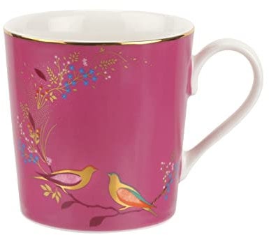Sara Miller for Portmeirion Chelsea Mug-Pink, Ceramic 120 x 150 x 95 cm