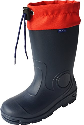Muflon Toddlers Little Kids Boys Girls 1-9yrs Wellies Rain Boots Unisex Children Wellington Boots