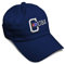 Speedy Pros Weiche Baseballkappe, Kuba, kubanische Stickerei-Flaggen, Land-Twill, Baumwolle, Nation, Väter, Hüte für Damen und Herren, Nur marineblaues Design, Einheitsgröße