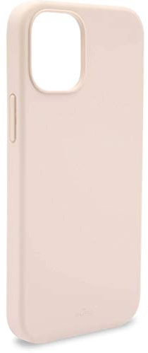 Puro Silikon-Schutzhülle für iPhone 12 Pro Max, Rosa