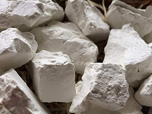 UCLAYS Kaolin Ton, Lehm, Essbare Tonstücke (Klumpen) Natürlich zum Essen (Lebensmittel), Essbarer Ton, 7 oz (210 g)