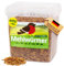 Detox Organica Mehlwürmer Getrocknet, 800g (5L) getrocknete Mehlwürmer mit sehr hohem Proteingehalt, Würmer für Reptilien, Vögel, Wildvögel, Igel, Fische, Schildkröten & Nager – Premium Qualität