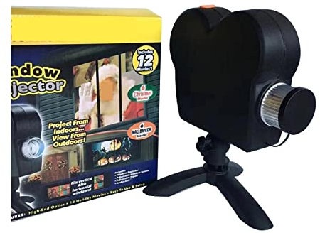 AAOTE Projectors Halloween Holographic Projection Window Display Stage Lamp Christmas Spotlights Projector Projector Lamp Christmas Projector Lights Outdoor Outdoor Lighting Projectors