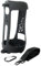 Silikon Tragetasche Hülle mit Riemen Karabiner für JBL Pulse 5 Wireless Bluetooth Lautsprecher für JBL Pulse5 Case Neuestes Outdoor Travel (Schwarz)