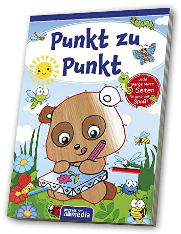 Malblock A5 - Punkt zu Punkt: 80 Blatt