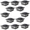 JOFIOS Solar Post Cap Lights Outdoor 12pack, Waterproof Solar Powered Deck Fence Post Lights for 4x4 Wood/Vinyl Posts, Solar Outdoor LED Light with Cool/Warm Lighting Decorate Garden Patio Porch…