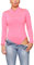 21Fashion Langärmeliger Damen-Body mit hohem Rollkragen, Gymnastikanzug, Partykleidung, neon pink, 8-10