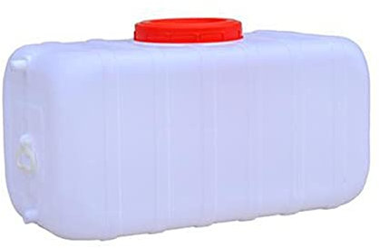 Jericane Eau 50L Blanc Bidon d'eau avec Robinet Jerrican Alimentaire Camping Réservoir De Stockage De Voiture Réservoir d'eau Étanche Et Robuste pour Voiture Et Sortie