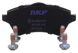 SKF Scheibenbremse Bremsbelag VKBP 80375-4er Set - Position Vorderachse Höhe 77 mm Länge 154 mm Breite 83 mm Dicke 17,5 mm - OE Qualität | Kompatibel mit: LAND ROVER FREELANDER I, LAND FREELANDER I Soft Top