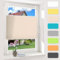 OUBO Plissee ohne Bohren Beige 120x160cm Plissee Klemmfix Version Plisseerollo Sichtschutz und Sonnenschutz Blickdicht Easyfix lichtdurchlässig Rollo für Fenster & Tür Einfache Montage