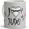 Judo-Tasse. Geschenk für Judoka. Kampfsport. Geschenke für Sportler. Originelle Tassen zum Verschenken. Keramikbecher 330 ml. Judo