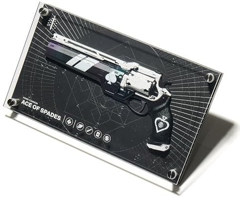 Numskull Ace of Spades Exotische Waffenfigur 12x6 (30x17 cm) Limited Edition Sammelreplik-Statue - Offizielles Destiny Merchandise - FPS Sci-Fi Action Videospiel Figur
