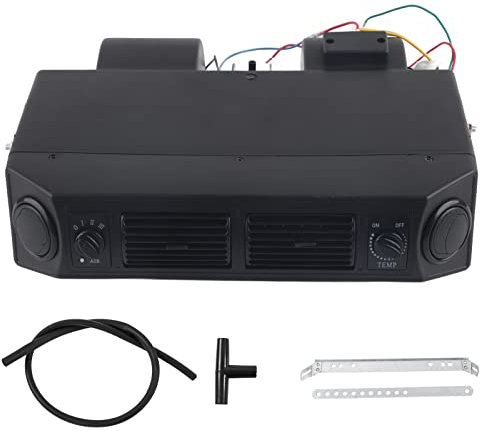FLEXMAN Kit Evaporatore Aria Condizionata, Evaporatore AC Universale Sotto Il Cruscotto da 30 W Passaggi a 4 Vie per Auto d'Epoca, Camper, Attrezzature Pesanti