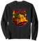 AC/DC Weihnachten Hells Bells Rockmusik Band Merch Sweatshirt Unisex Erwachsene Schwarz S
