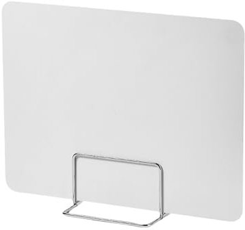 Wansiman Bürotrennwände aus Acryl,Schallwand Desktop Trennwand,acryl Schreibtisch-sichtschutzpanel,Nicht leicht verformbar,Leicht zu verstauen,für Büro,Schulen,Klassenzimmer,Schreibtisch.