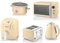 Swan Retro Cream 1.5L 3KW Jug Kettle, 4 Slice Toaster, 6L Air Fryer, 800W 20L Microwave and 3.5L Slow Cooker. Retro Design Matching Kitchen Appliances Set in Cream