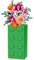 Vase für Lego 10347 10280 10328 Blumen,für Lego Blumensträußchen-Baukasten,Ständer für LegoRosen, Kirschblüten, Sonnenblumen, Tulpen, Narzissen,Lotus-Geschenk für LegoBlumenliebhaber (nur Vase)-Grün