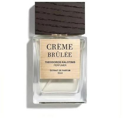 Theodoros Kalotinis Crème Brûlée - Extrait De Parfum Spray 50ml - Unisexparfum - Langhaltender Duft mit Noten von Vanillecreme, Kokosmilch und Gefärbten Zucker