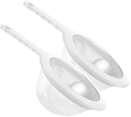 Juice Strainer Spoon - Fine Mesh Filter, 120 Mesh Sieve Tool | 120 mesh x 200 mesh Stainless Steel Straining Spoon, Food Grade Mesh Strainer, Tea Milk Honey Filter Kitchen Use