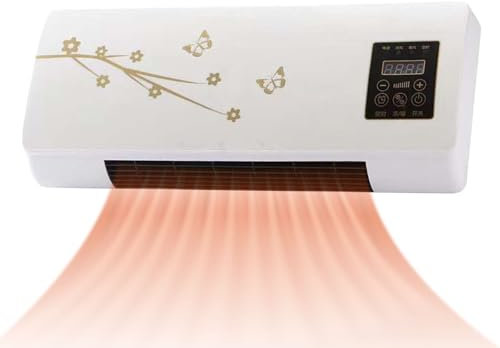 Wlikmjg 1200W Aire Acondicionado Portátil,Acondicionador De Aire Dividido,Aire Acondicionado De Pared,Aparato De Calefacción Y Refrigeración Multifuncional, Bajo Nivel De Ruido, Fácil Operación